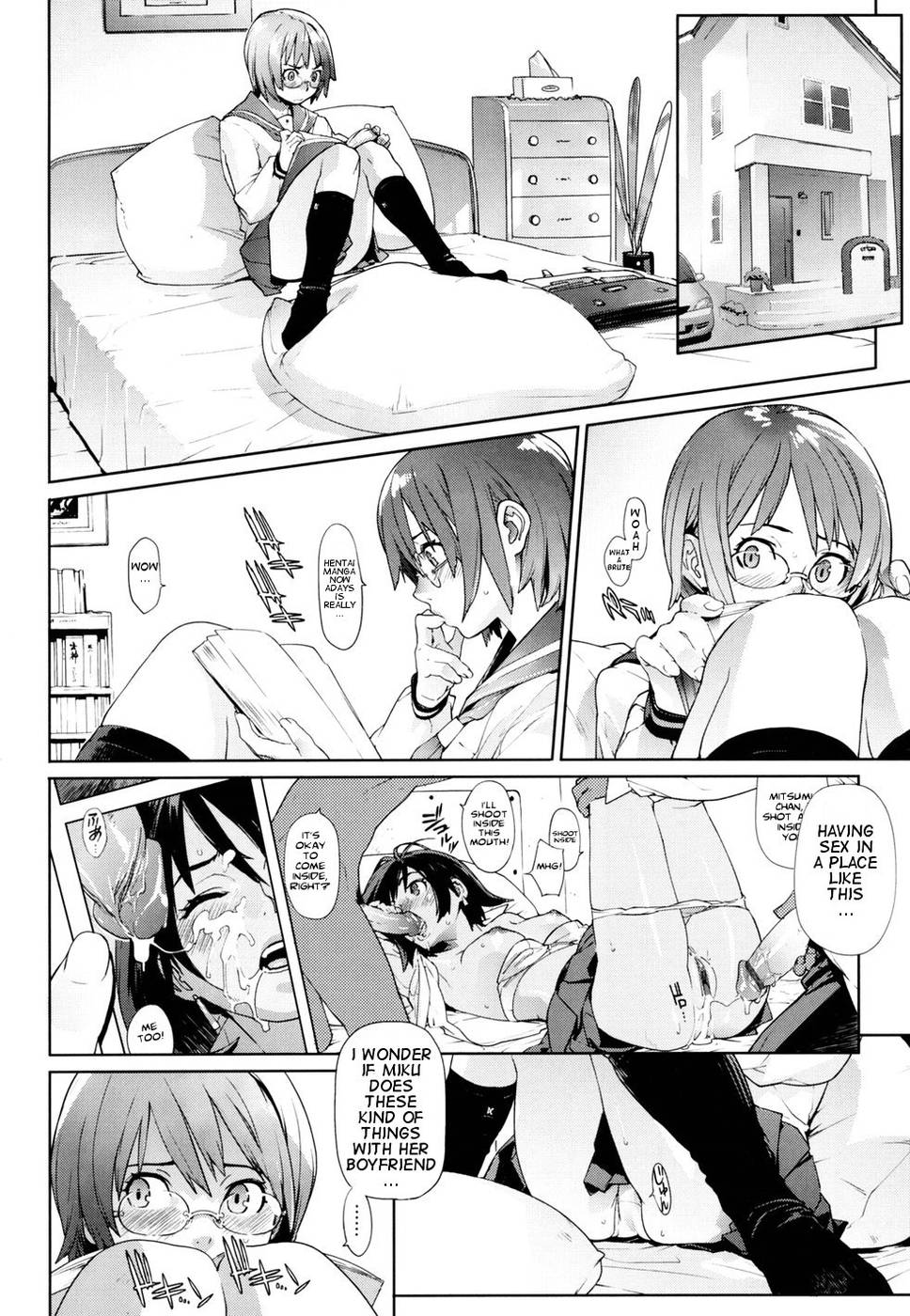 Hentai Manga Comic-Doki Doki - Looser Sister-Read-4